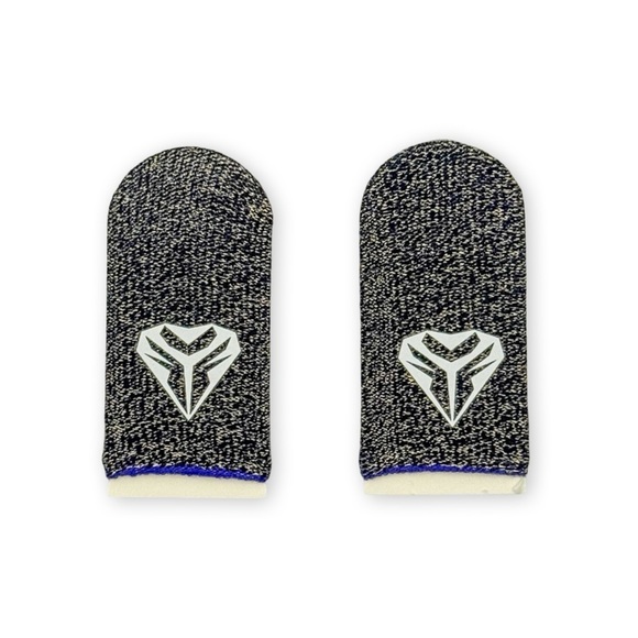 Brand New Mobile Gaming Finger Sleeves 2 Pack Anti-Sweat for FPS Games - Picture 5 of 8